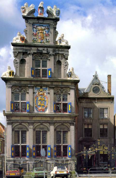 The Museum of the 20th centure located at the most famous square in Hoorn 'de Rode Steen'